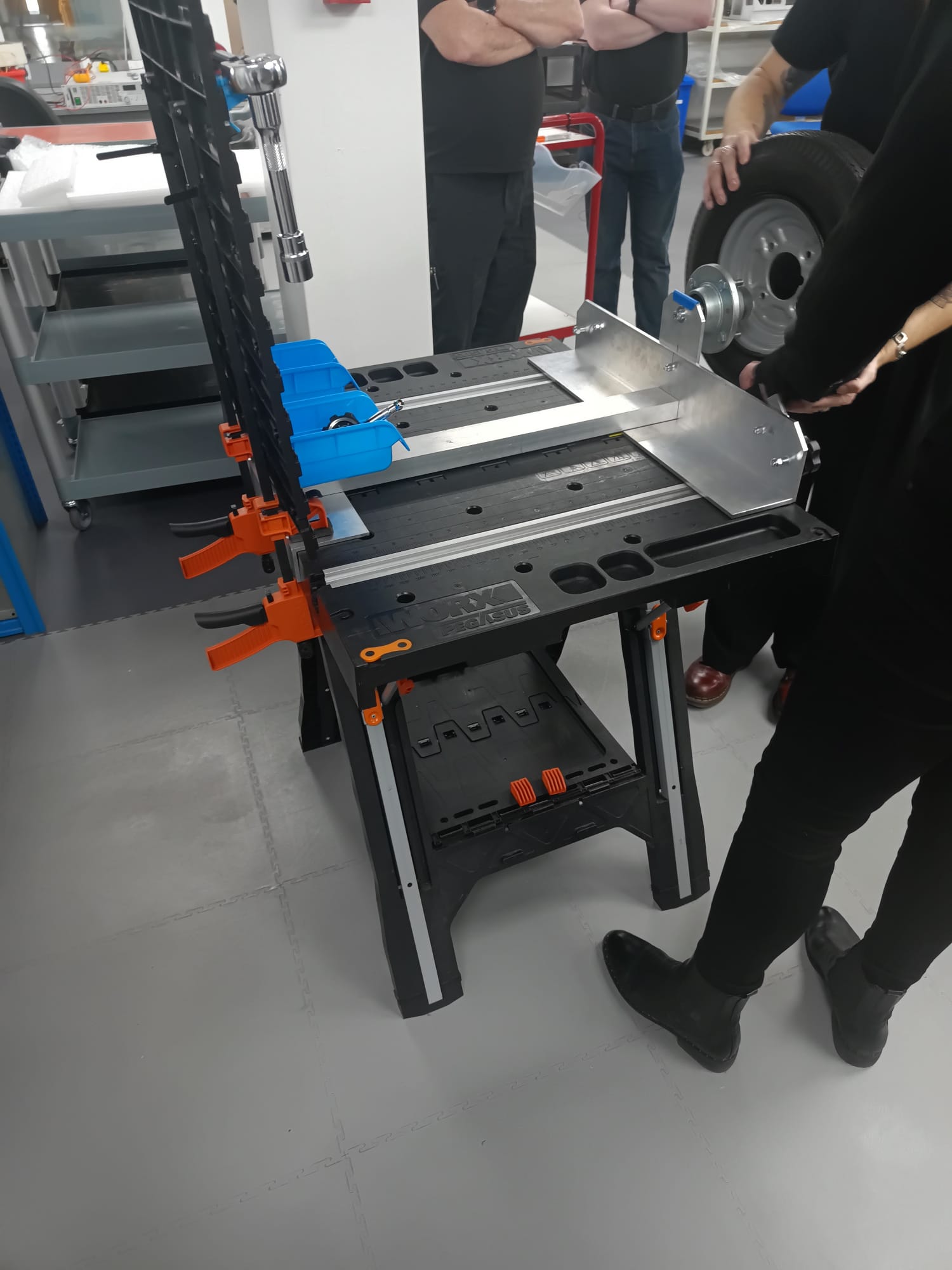 Lean Simulator image with people in situ