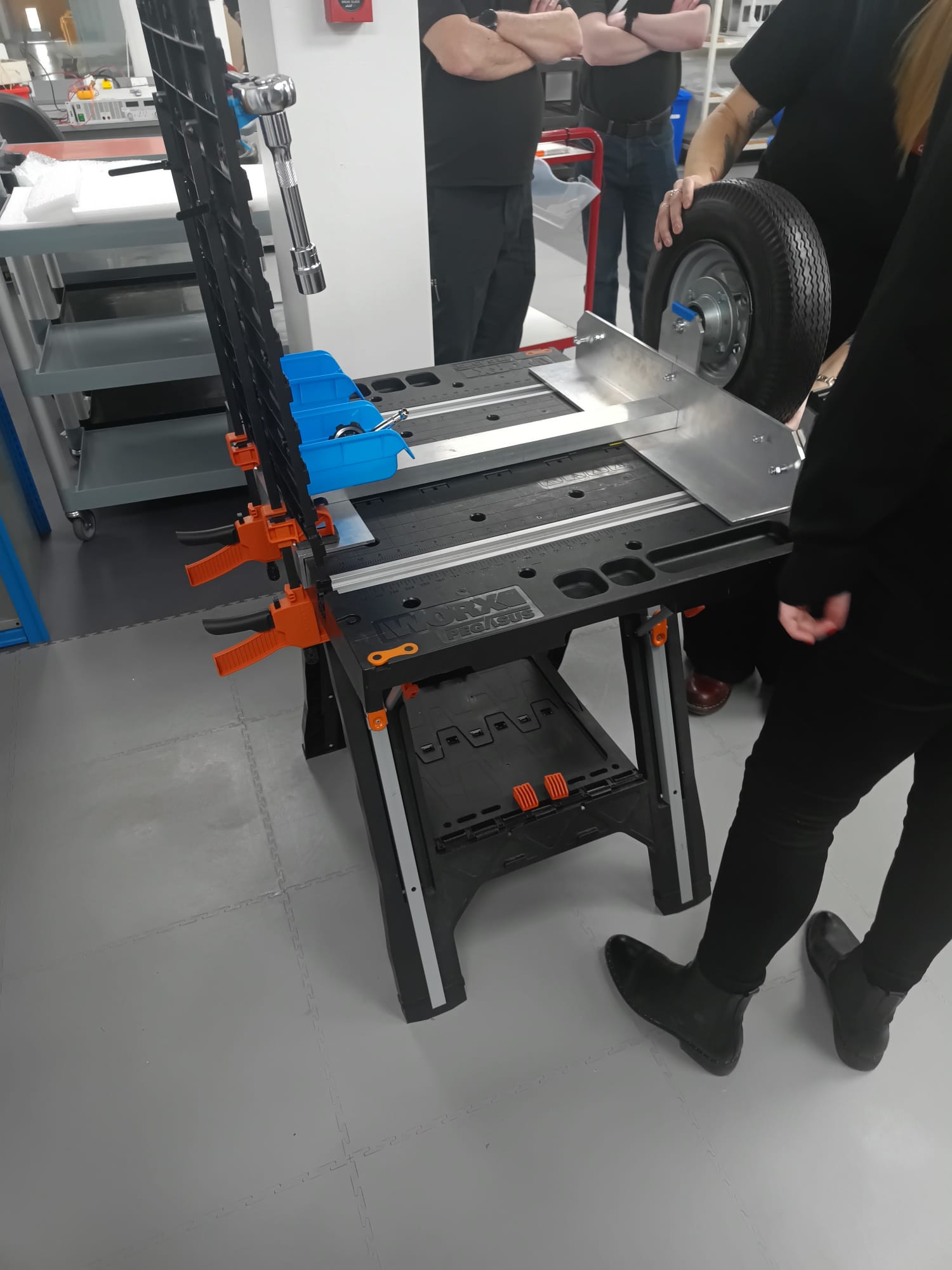 Lean Simulator in situation with people image