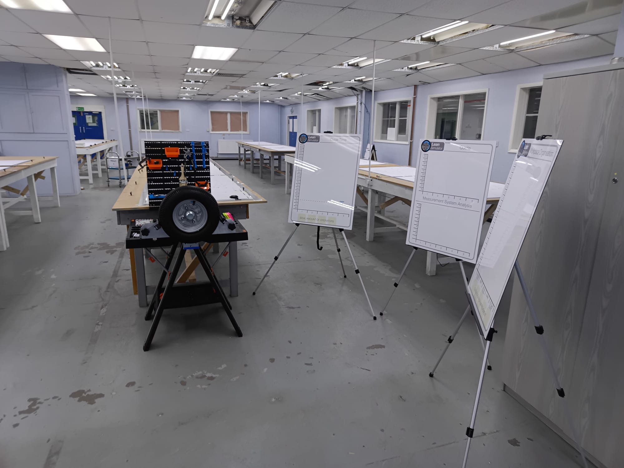 Lean Simulator - whiteboard and Wheel image 4