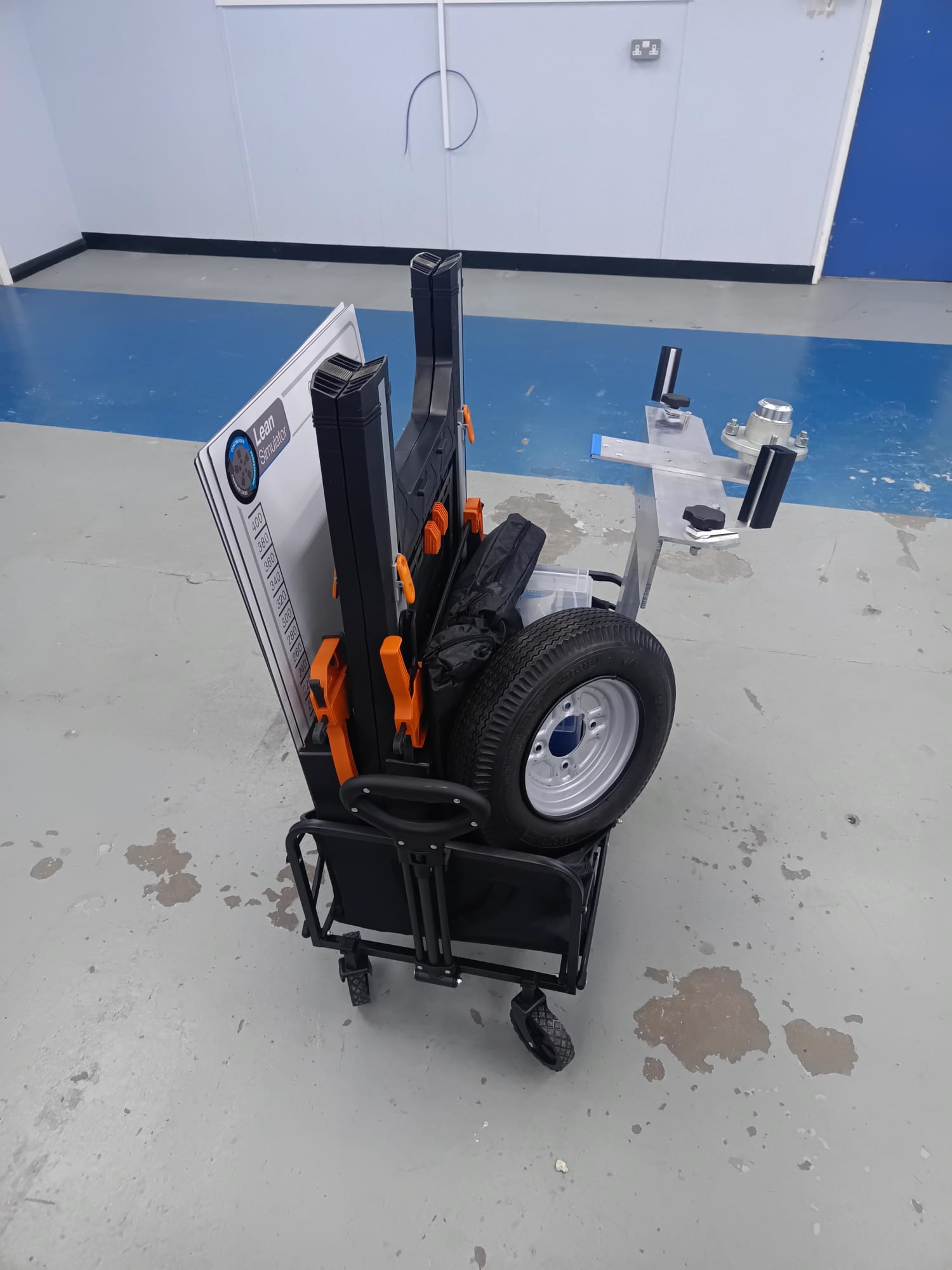 Lean simulator packed up image